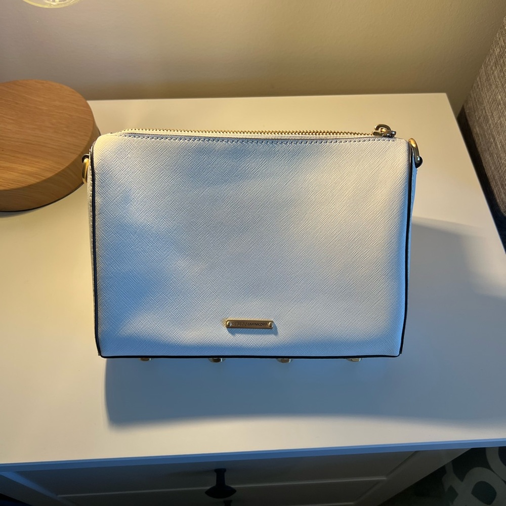 White Rebecca minkoff crossbody.